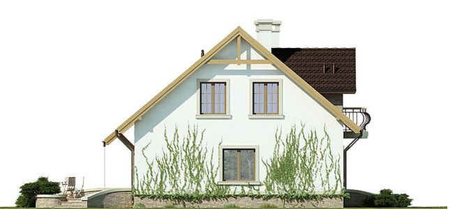 Фасад дома IDH-4278-52 Фасад дома IDH-4278-52